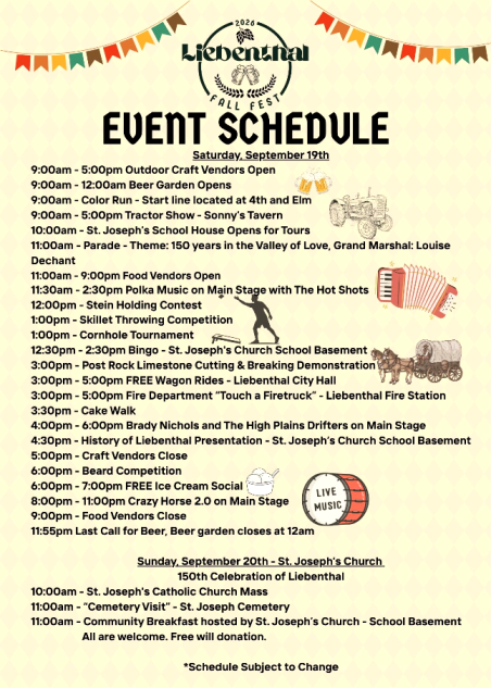 Liebenthal Fall Fest