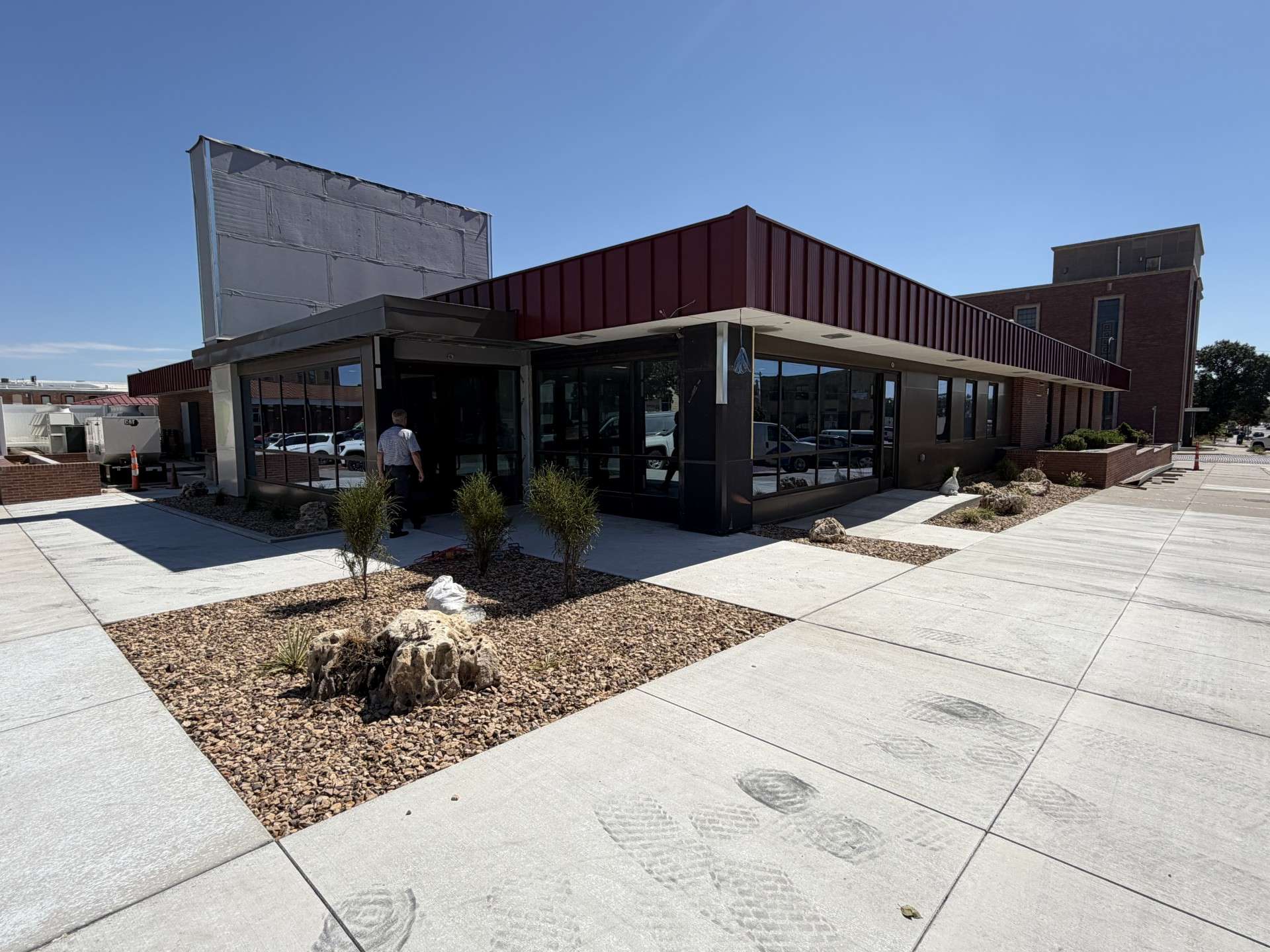 The new $5.9 million Hays Police station, 1100 Fort, is expected to open with the next few weeks.&nbsp;Photo by Becky Kiser/Hays Post