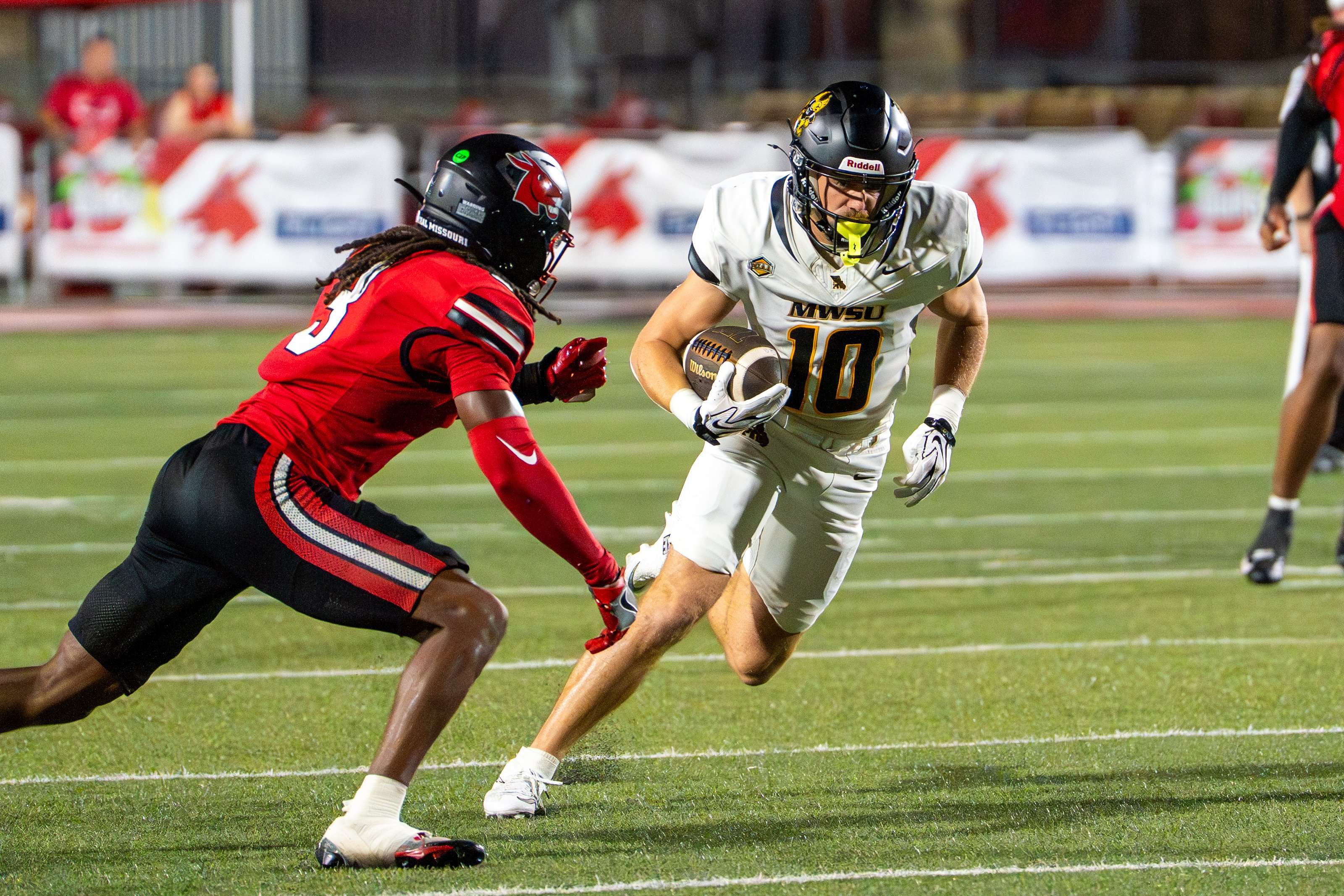 MoWest wide receiver Crew Meyers/ Photo courtesy of MoWest Athletics on X