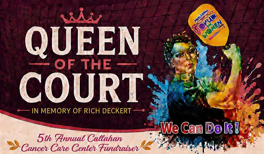 Queen of the Court 5th Annual Callahan Cancer Care Center Fundraiser from North Platte Pickleball Club
