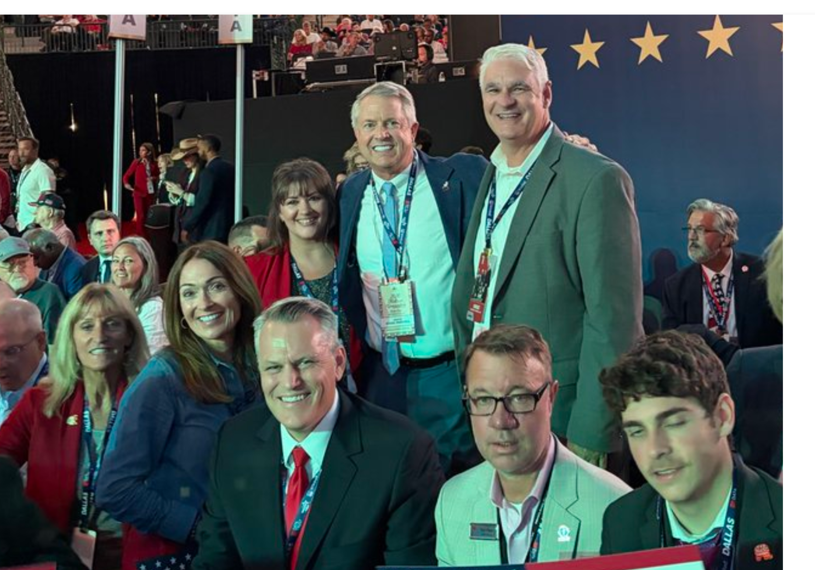 🎥 Kansas delegation at the GOP midterm convention