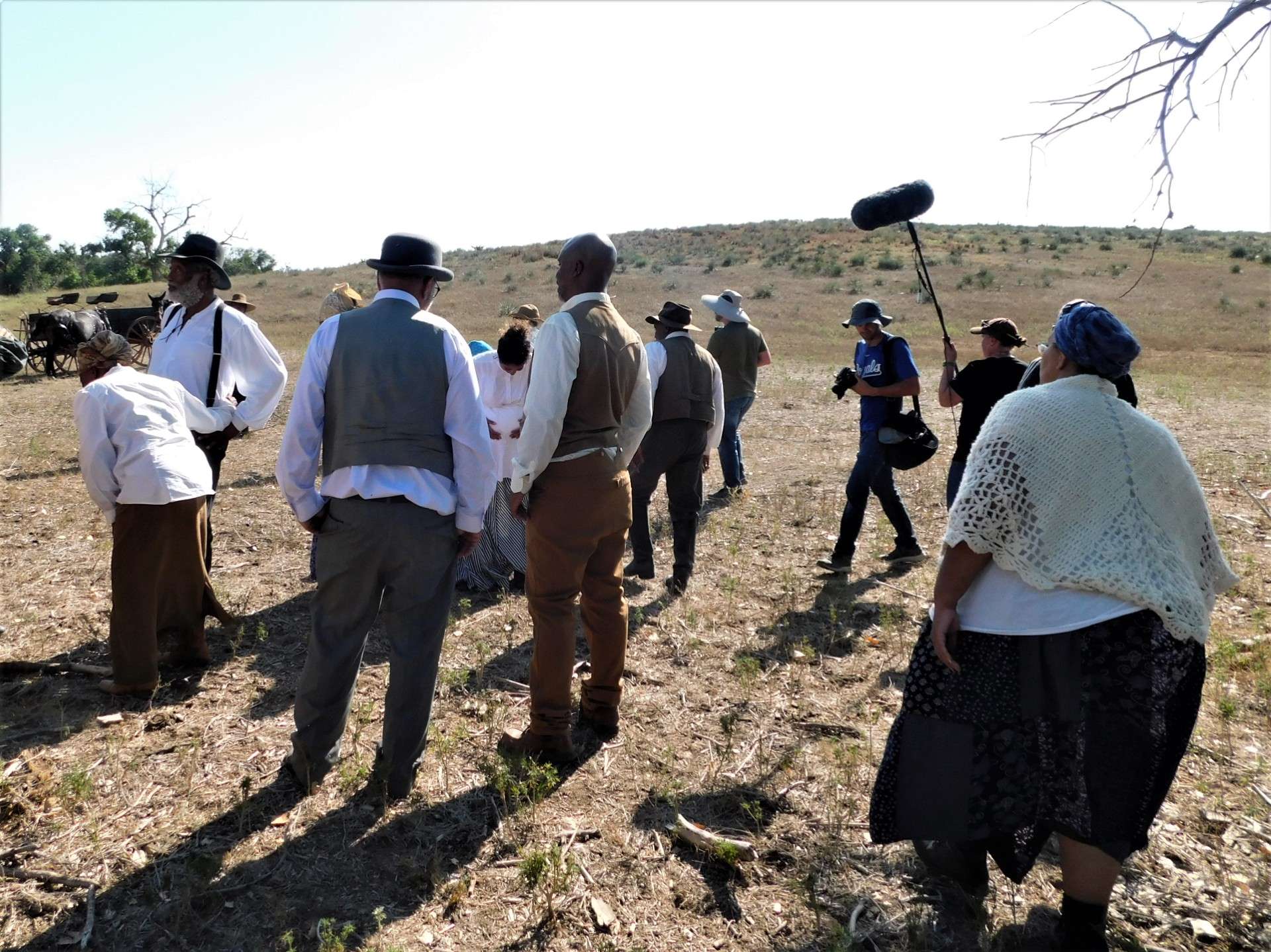 Nicodemus Trail reenactors. Photo by Karen Madorin