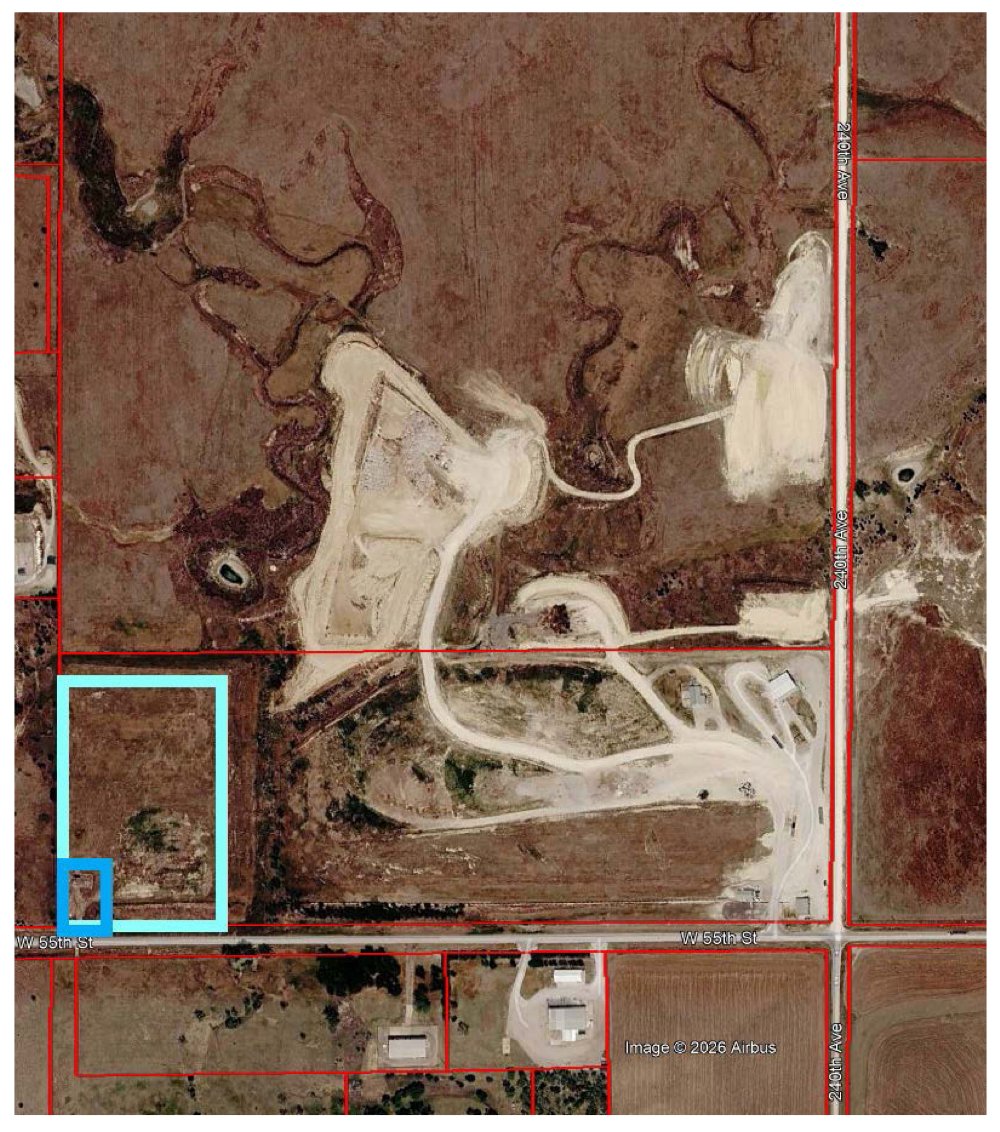 Location of where the facility is going to be constructed. Courtesy photo.&nbsp;