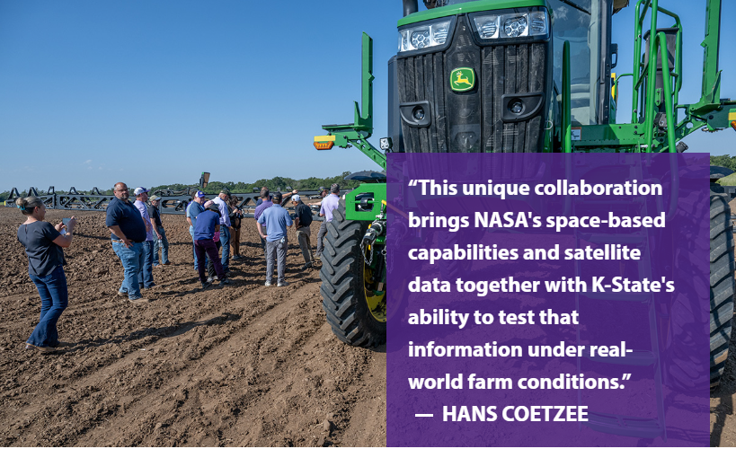 Flickner Farm tour. (Courtesy K-State Research and Extension)