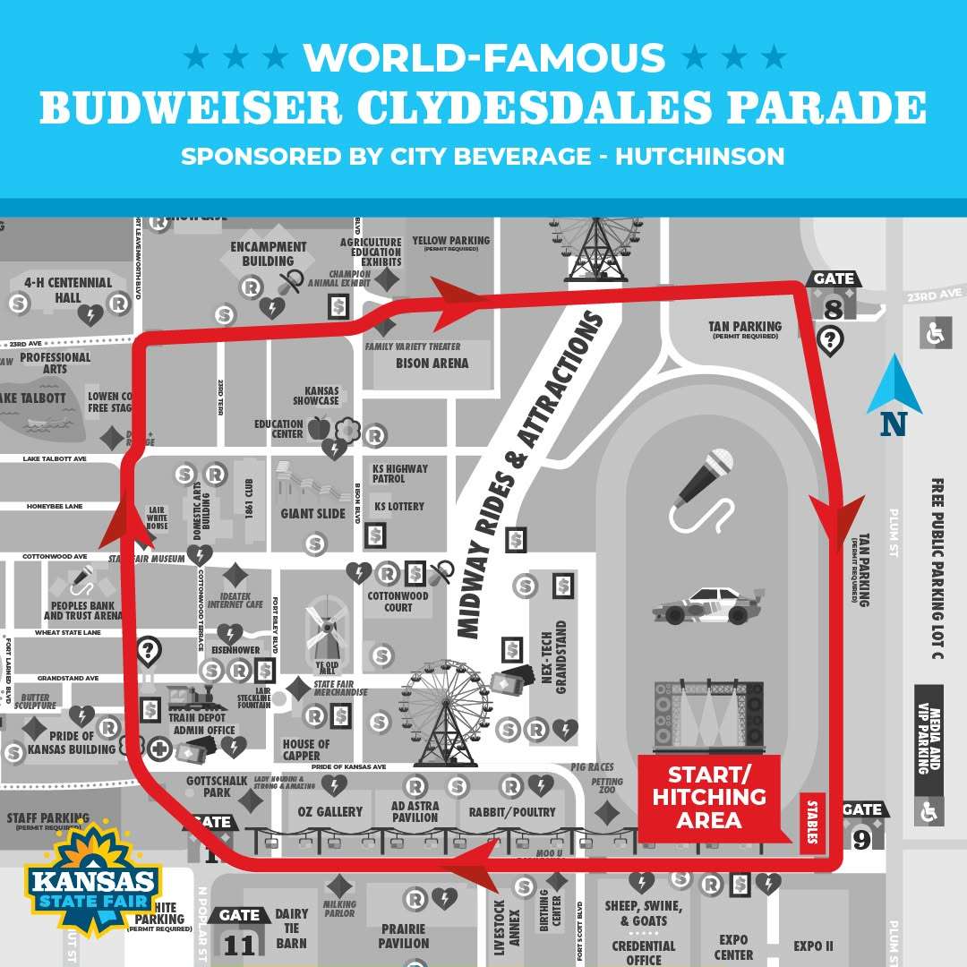 Budweiser Clydesdales Parade