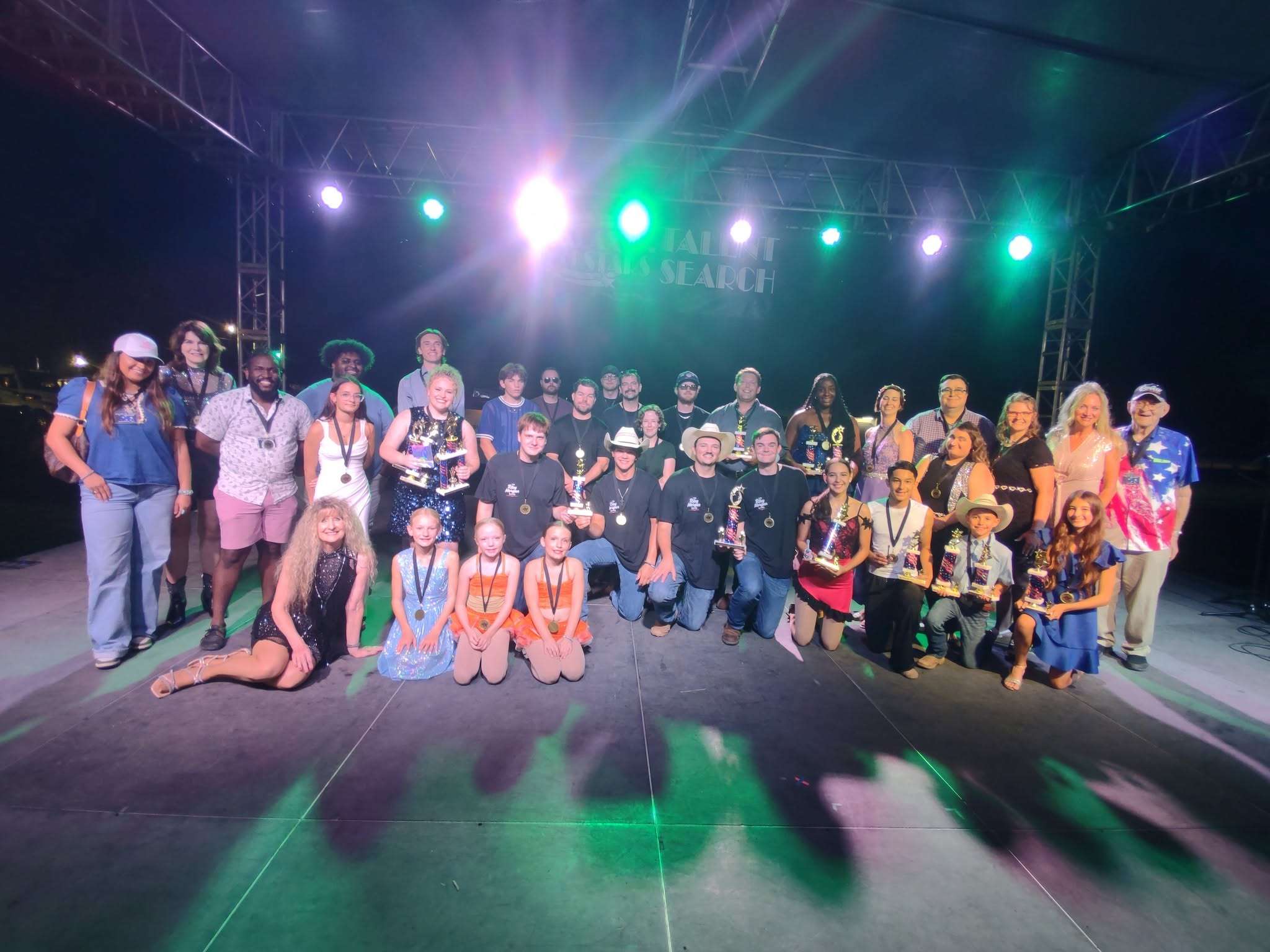 Nebraska State Fair Galaxy of Stars finalists with the 2026 judges. (Courtesy Photo)