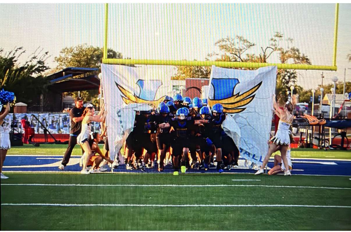Hutchinson Salthawks run onto field vs Salina South