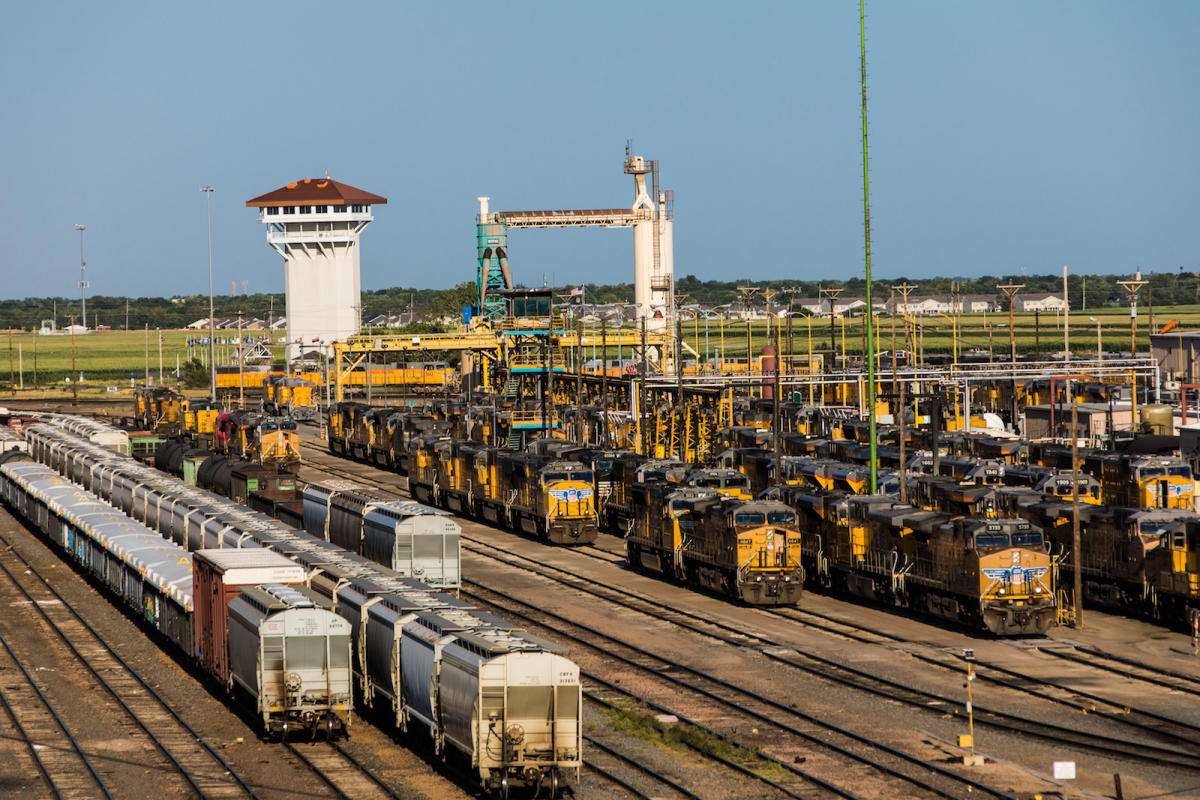 Union Pacific's Bailey Yard in North Platte (Visit North Platte)