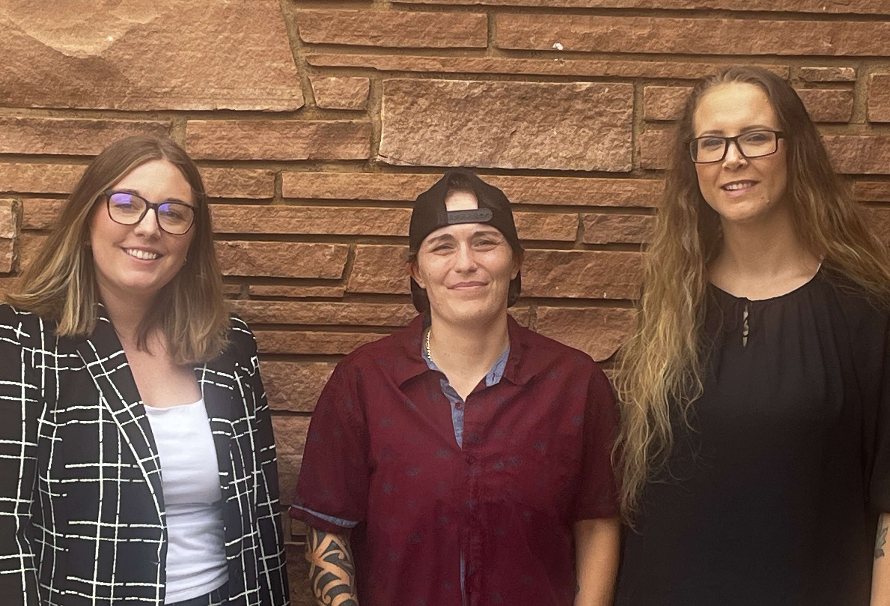 Taylor Forest, Bailey Waring and Karina Deshazer (L to R)