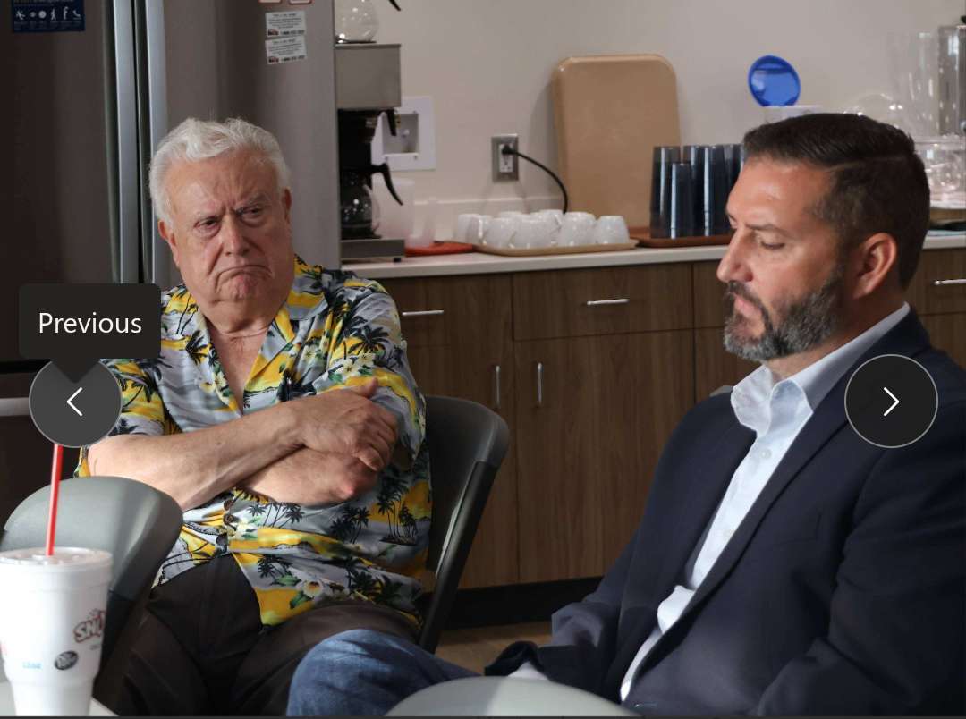 Seth Kastle, right, speaks to the Healing Hearts Grief Support group. Courtesy photo