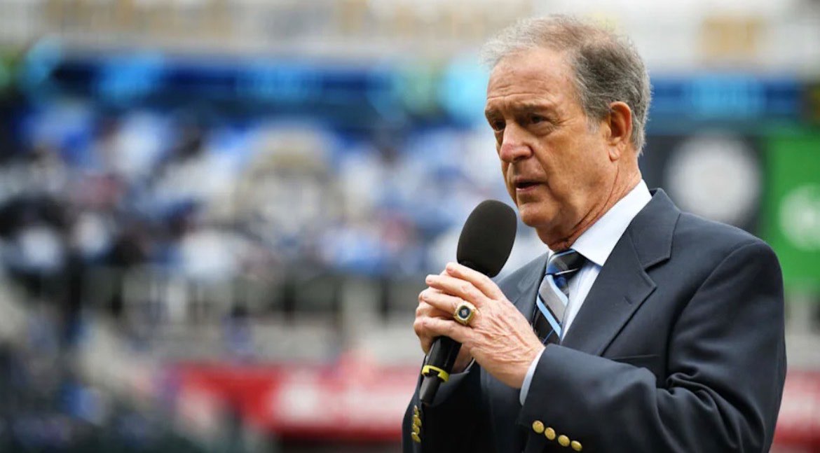 Hall of Fame broadcaster Denny Matthews. (Jason Hanna/The Kansas City Royals)