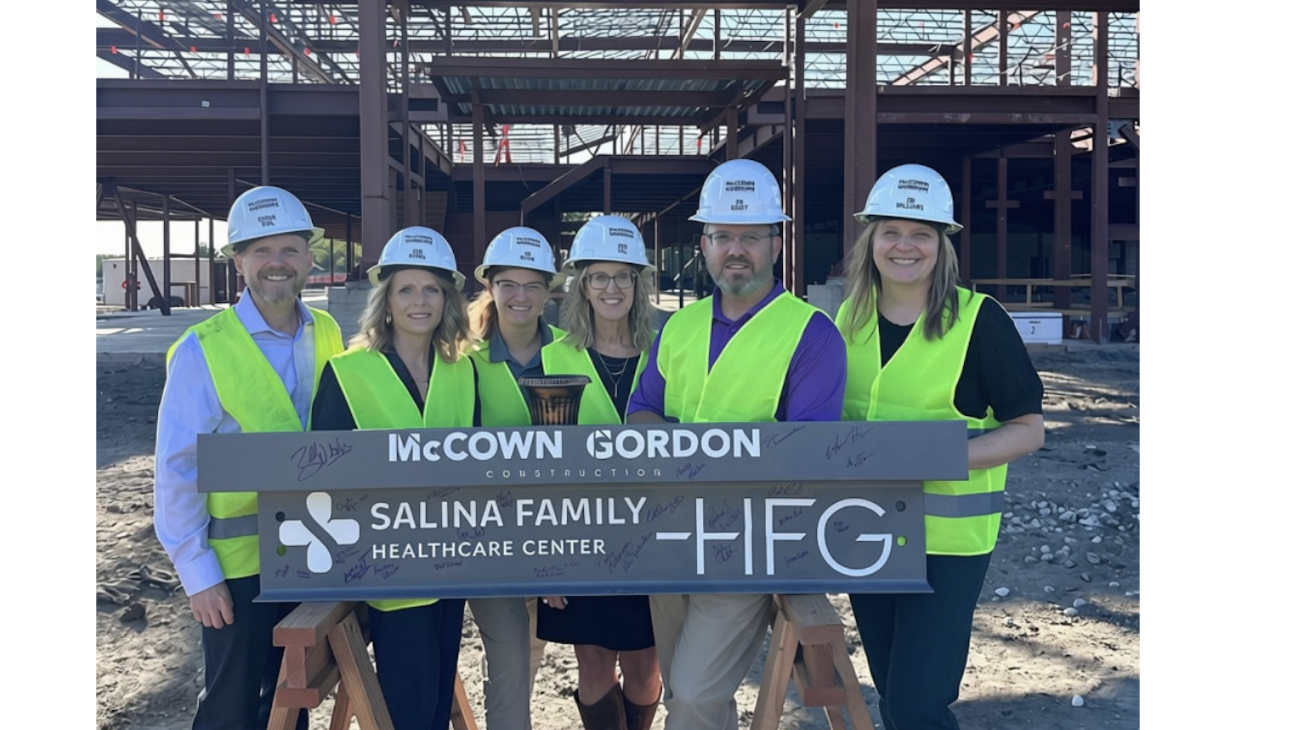 Pictured: Left to right – Derek Pihl, Deb Demel, Dr. Amanda Rhyne, Ann Feil, Dr. Bob Kraft, and Dr. Kimberly Williams