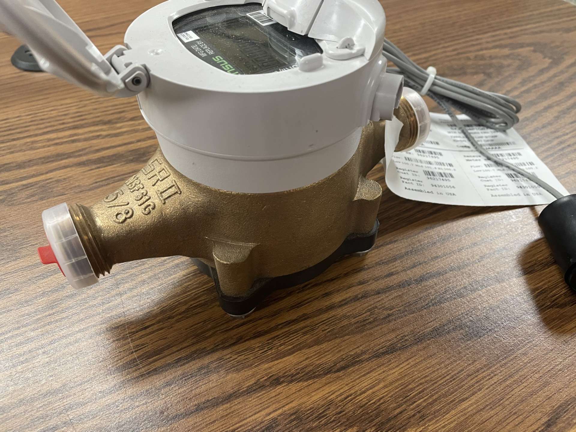 New Hays water meter. File photo/Hays Post