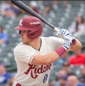 Dylan Dreiling on the Frisco RoughRiders. Courtesy photo
