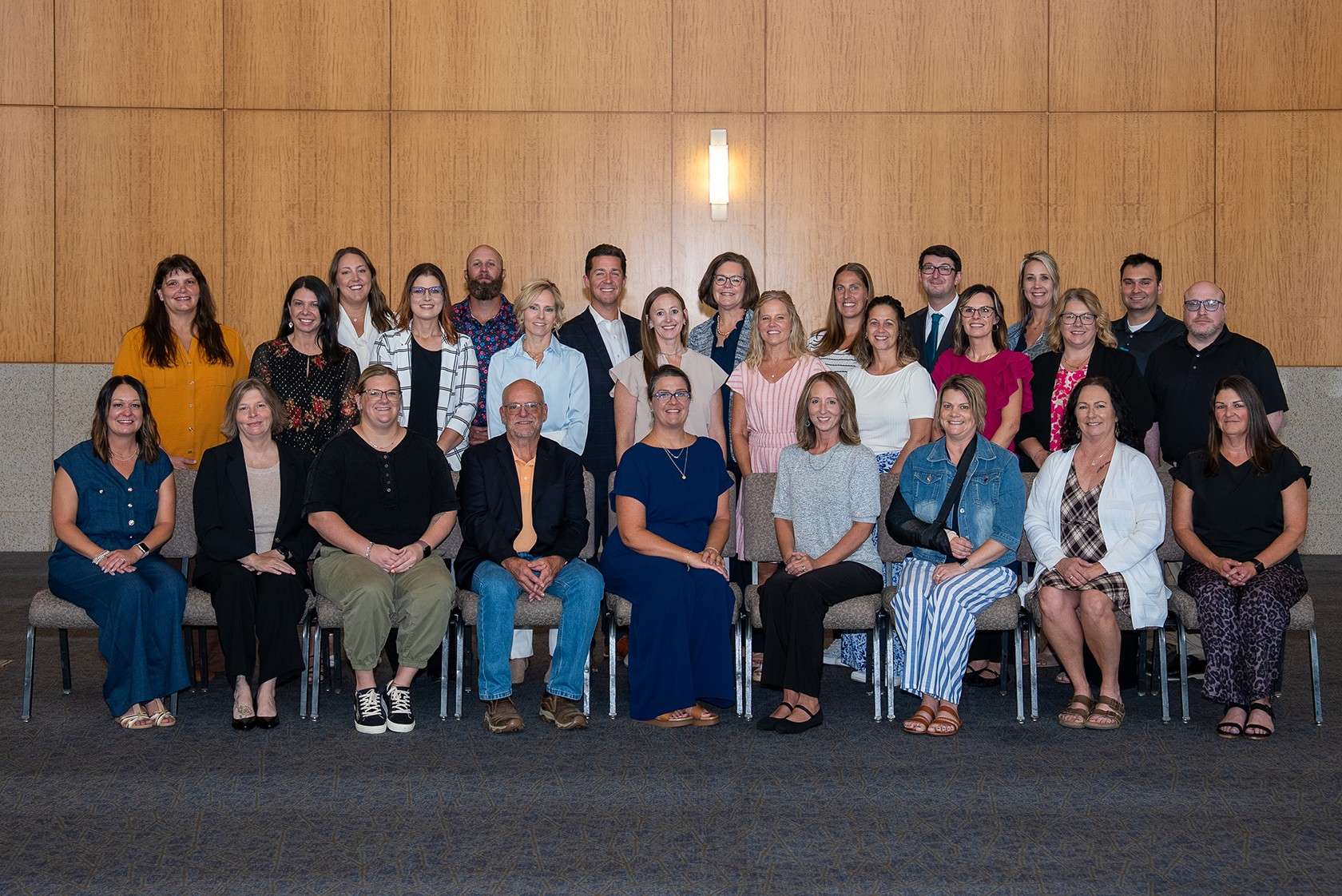 The Kansas Hospital Association Leadership Institute most recent graduates. Photo by Kansas Hospital Association